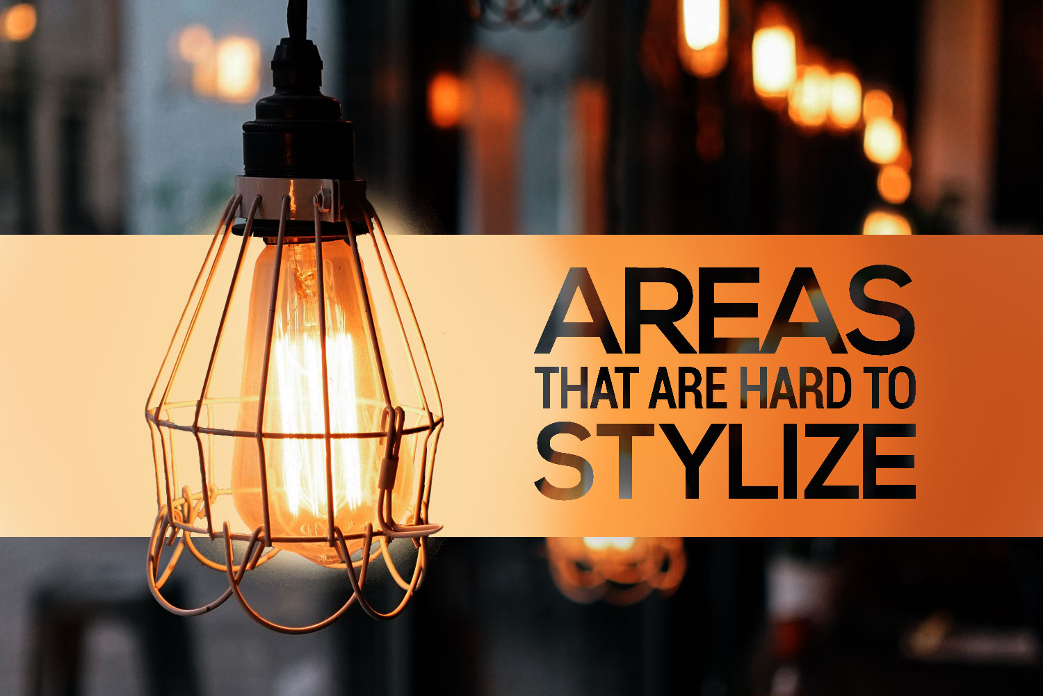 Areas that are hard to stylize
